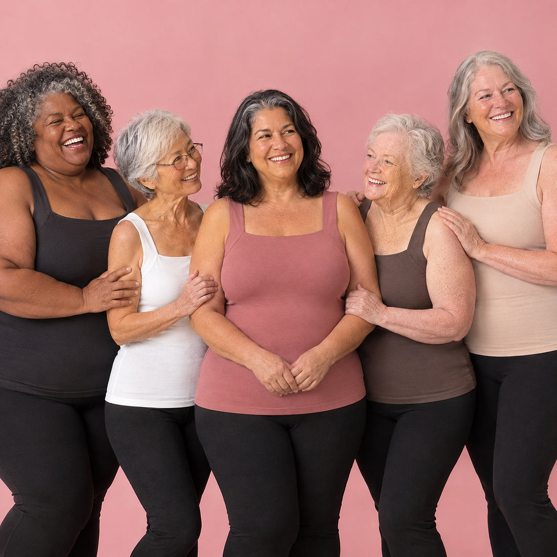 Tank Top with Built-In Bra Support