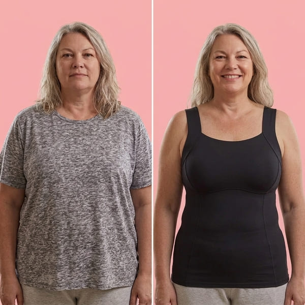 Maggies Tanks - Viral Tank Top With Built In Bra