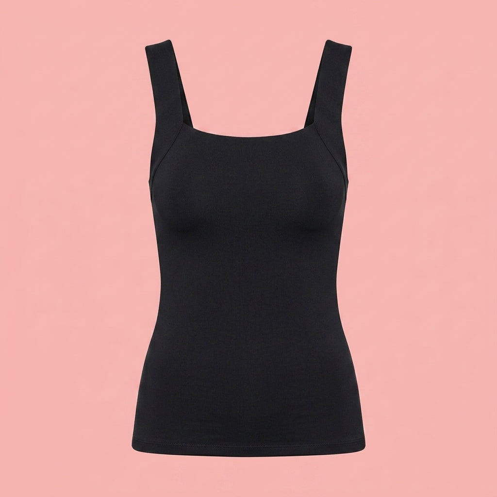 Maggies Tanks - Viral Tank Top With Built In Bra