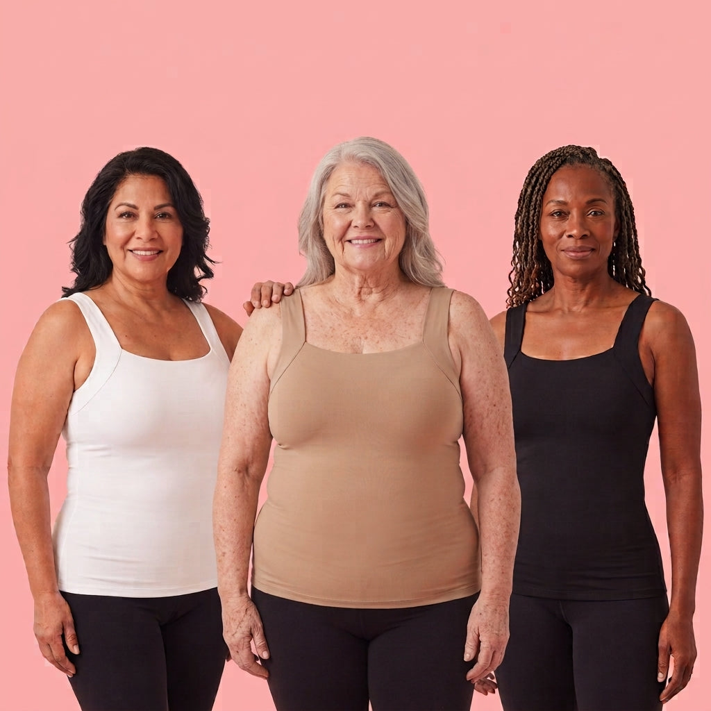 Maggies Tanks - Viral Tank Top With Built In Bra