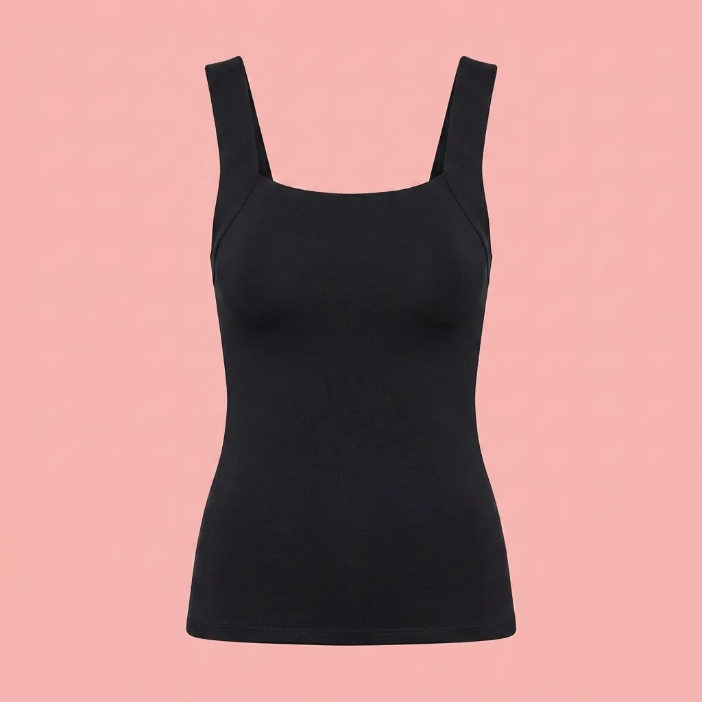 Black Maggies tank top